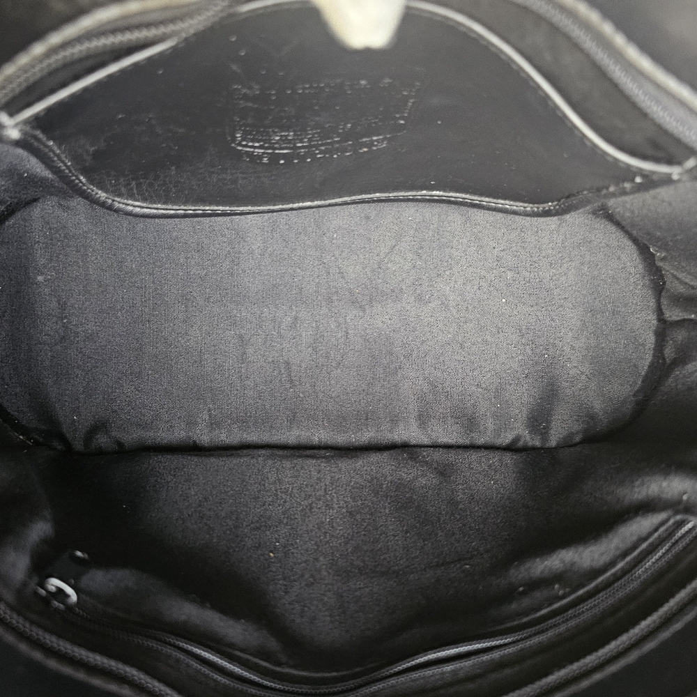 Coach Vintage Black Shoulder Bag with Silver Hardware - Picture 2 of 5